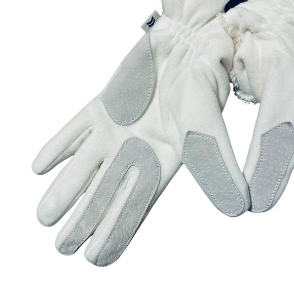 ISOTONER NWT Ivory Stretch Fleece Gloves O/S - Picture 6 of 7